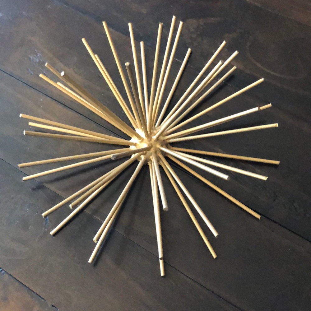 Gold Starburst Decor